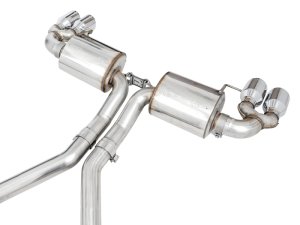 BMW 3 Series Performance Exhaust - AWE Tuning - Cat Back - Chrome Silver - `19-`27